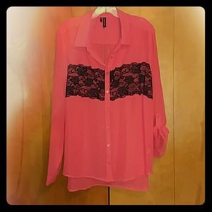 Womans Plus Size 1x maurices top NEW